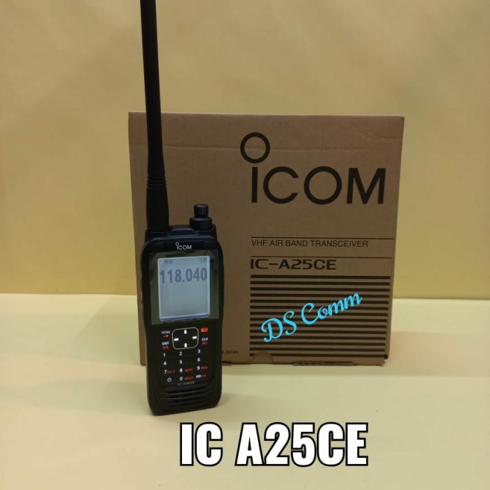 ICOM IC-A25CE HT VHF AIRBAND GPS Ori New Garansi HT Airband ICA25 A25