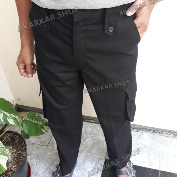 New Celana Pdl Hitam Celana Lapangan Fkppi Celana Pdl Hitam Security Satpam Original