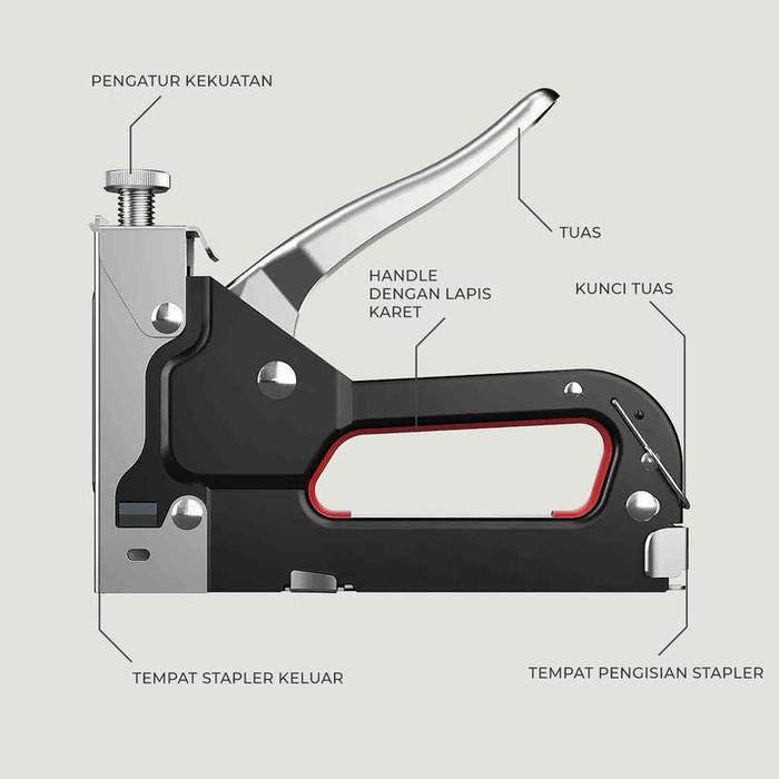 

Produk Viral Stapler 3In1 Tembak Gun Serbaguna - Stapler3In1-6684 Stationery Binder Packing Aman