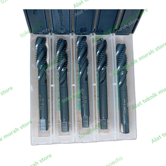 JTTOP" TAP MESIN YAMAWA M10 X 1.5 SPIRAL MILING BUBUT DRAT OTOMATIS MURAH