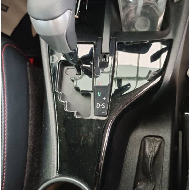 panel gear GIGI MOBIL matic toyota Innova Inova reborn ribon 2016 sampai 2024 CARBON kayu wood HITAM