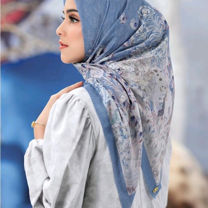 Terbaru Hijab Buttonscarves Ederra Series Laser Cutting Titik3 Pin Logo Bs Mirror Square