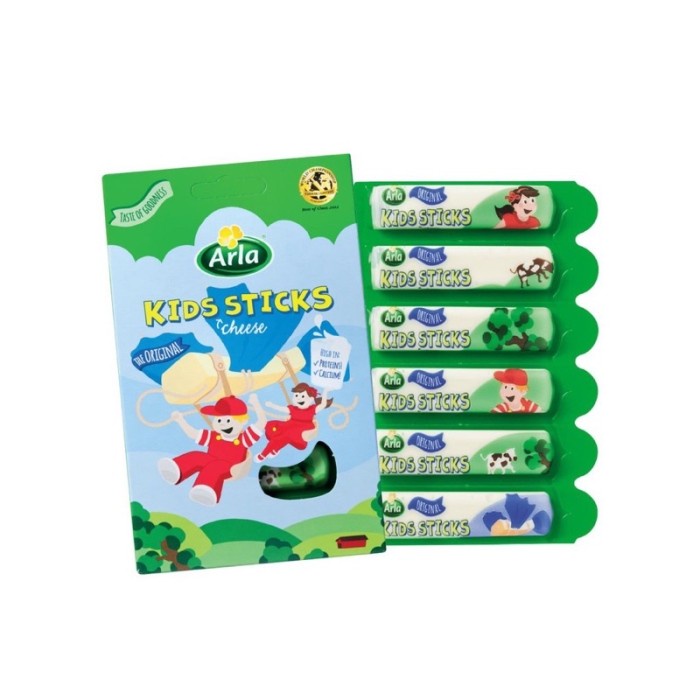 

(BestSeller) Arla Kids Stick isi 6pc tanpa box luar (tanpa dus) / Arla Stick cheese / Keju mpasi
