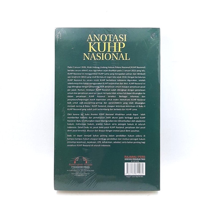 

Terbaru!! Anotasi Kuhp Nasional - Eddy O.S. Hiariej & Topo Santoso Cod