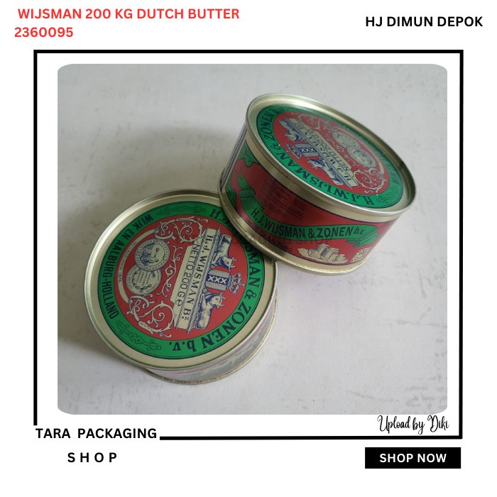 

(BestSeller) BUTTER WIJSMAN WISMAN WYSMAN 200 GRAM