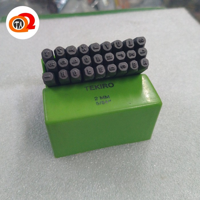

Jual [READY] Huruf ketok 2 mm Tekiro - Letter punch - ketokan huruf