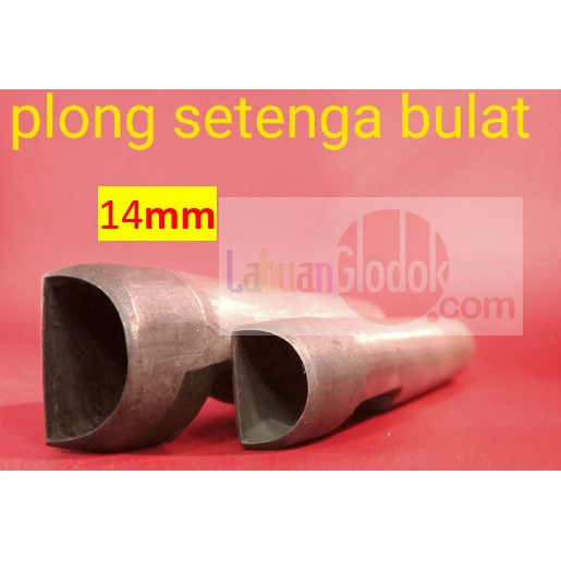 

Jual [READY] Plong Kulit bentuk Setengah Bulat 14mm/Plong Setengah Bulat /Pembolong