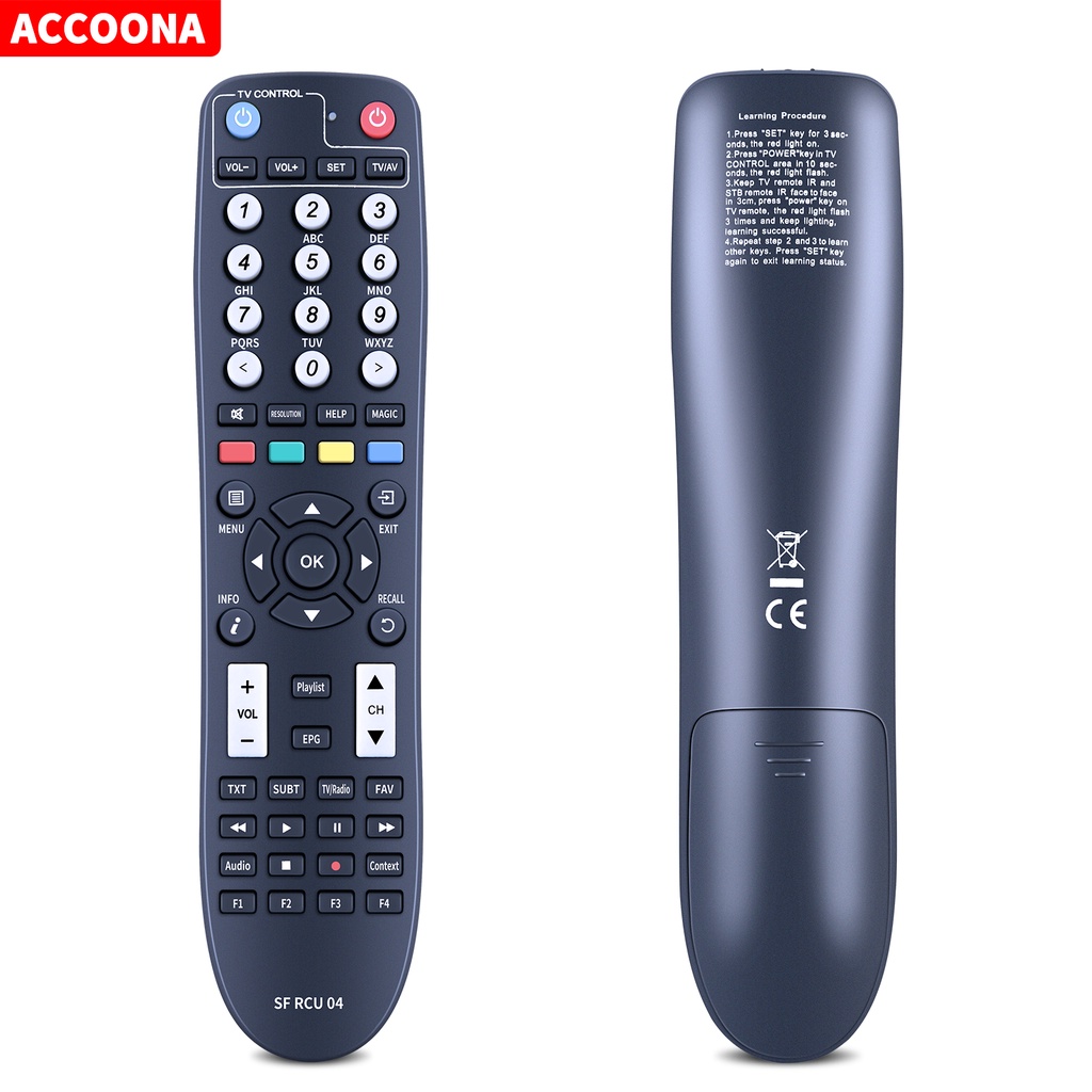 Remote Control For Octagon Sf04 Rcu Sf Rcu 04 Sx87 Sx88 Sx89 Sx887 Sx888 Sx889