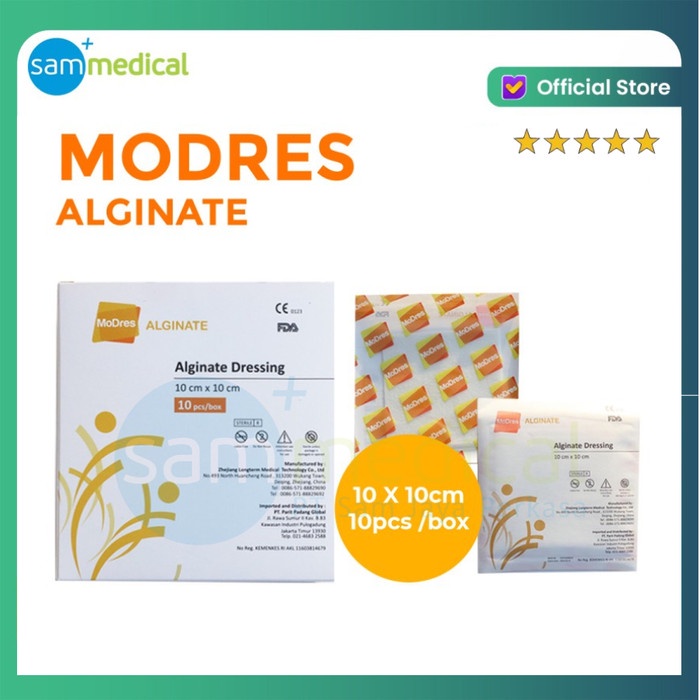 KamiReadySelalu- MoDres Alginate Dressing 10 x 10 cm