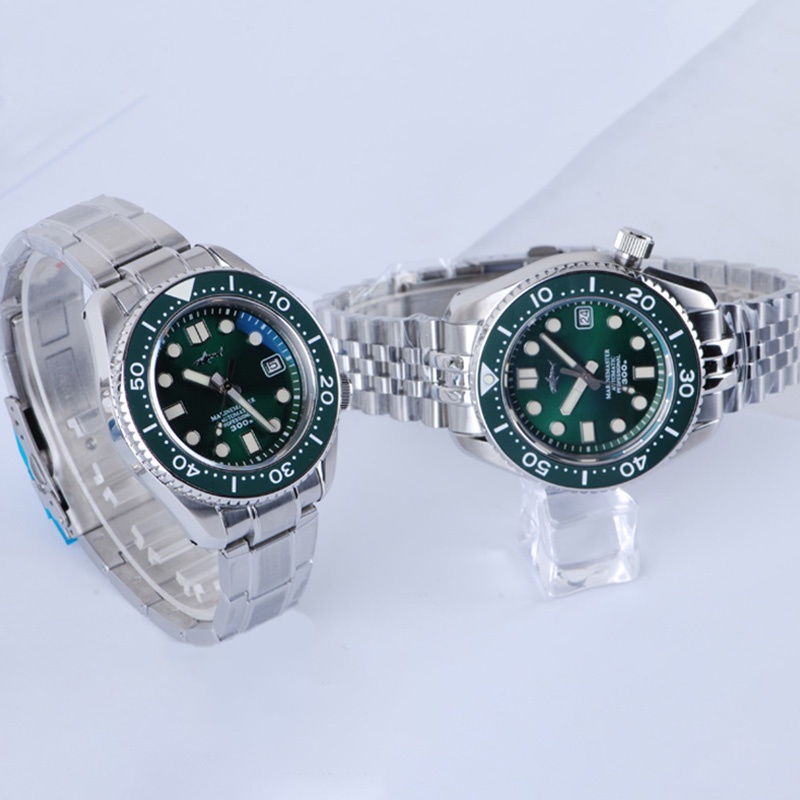 Heimdallr Mm300 Sumo Sbdx Men'S Diving Watch 300M Waterproof Sapphire C3 Luminous Nh35 Automatic