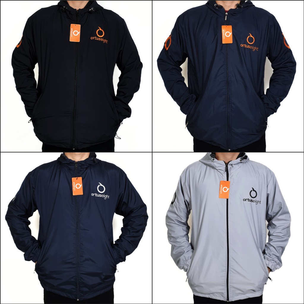 PROMO / Jaket Parasut Ortus Sport Running Olahraga