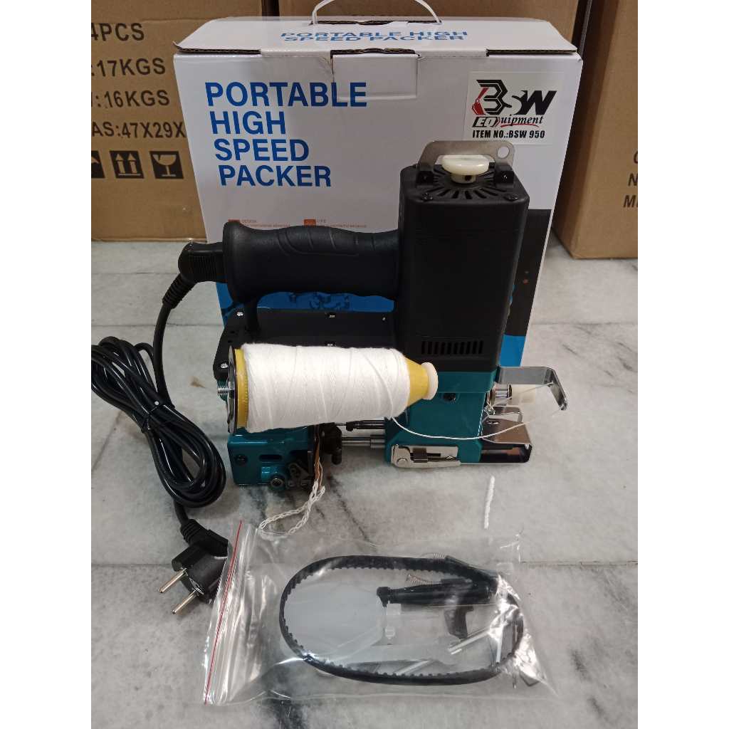 ELEKTRO11- Mesin Jahit Karung BSW 950 Mesin Jahit Karung Portable Bag Close Mesin Jahit Karung Beras
