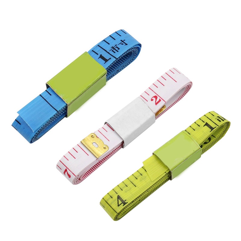 2024 New Soft Tape Measure Double Scale Body Measuring Tape Sewing Ruler Fashion Tape Fabric Tape