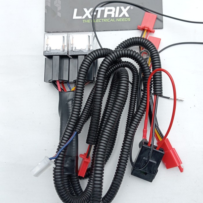 Relay Set Lampu Tembak D2 Laser Motor Mobil 12 Volt