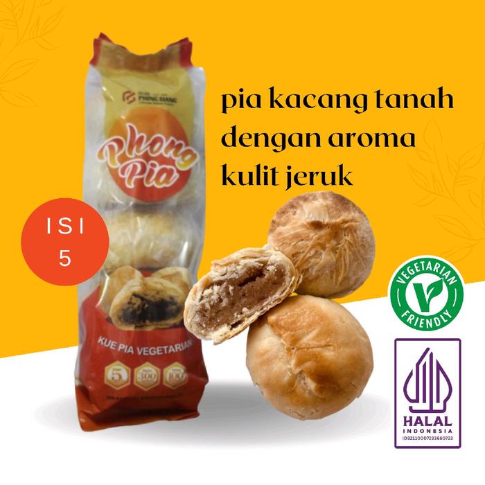 

Cemilan Medan Pong Pia 5pcs/pack cemilan pendamping minum Kopi
