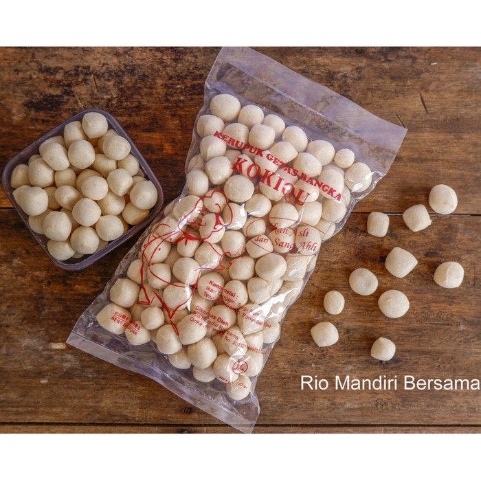 

Kokiqu kerupuk getas/fishball bangka