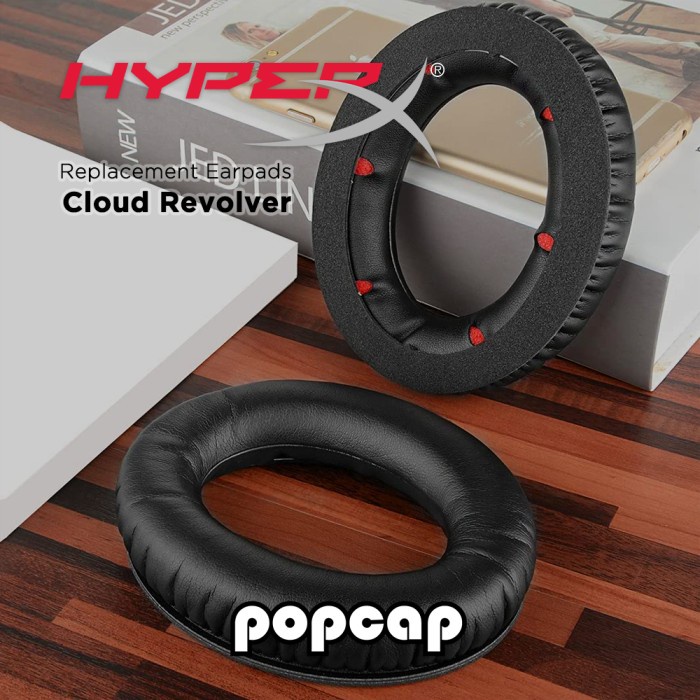 MERtaComp- Earpad HyperX Cloud Revolver S Gaming Headphone Hyper X Earcup Cushion