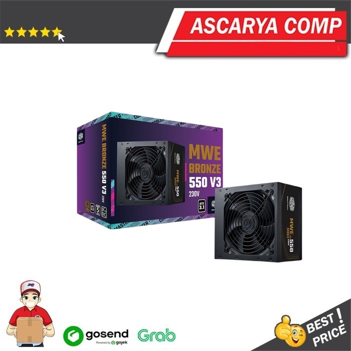 MERtaComp- PSU Cooler Master MWE 550 V2 Bronze - MWE 550W 80+ BRONZE