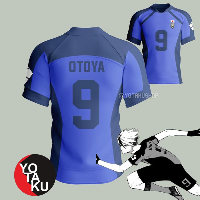 PREMIUM (READY) terjamin Jersey Anime Cosplay Blue Lock Team Eleven Hyoma Chigiri Kenyu Seri 1