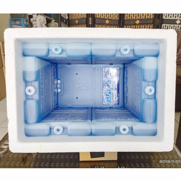 

Sale Terbatas Paket Ice Pack Kotak Sedang + Box Styrofoam Bm Box Es Krim - Box Ikan Aman