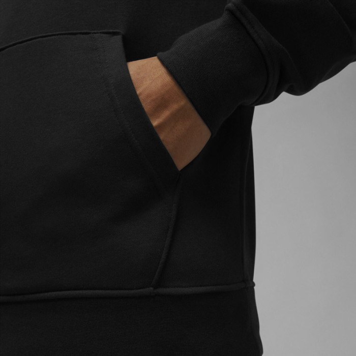 Jaket Nike Jordan Essentials Mens Loopback Pullover Hoodie Black Original Best Seller