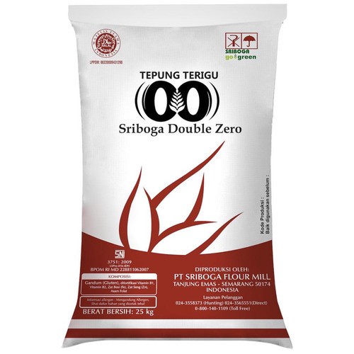 

Tepung terigu Double zero 25kg pizza bread flour 00