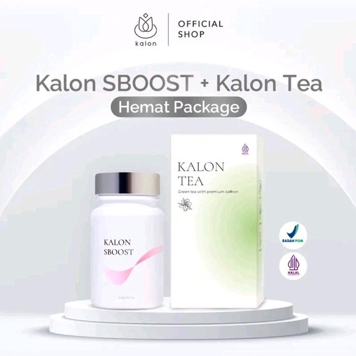 

[PAKET HEMAT BUNDLING] Beli 1 Kalon Sboost Gratis 1 Paket Teh Kalon Hijau Premium Saffron
