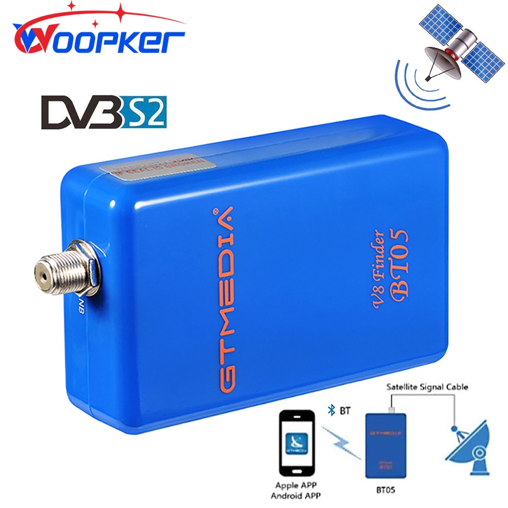 Satellite Finder V8 Sat Finder Bt05 Dvb S2 For I0S/Android System 1080P With Bluetooth Built-In
