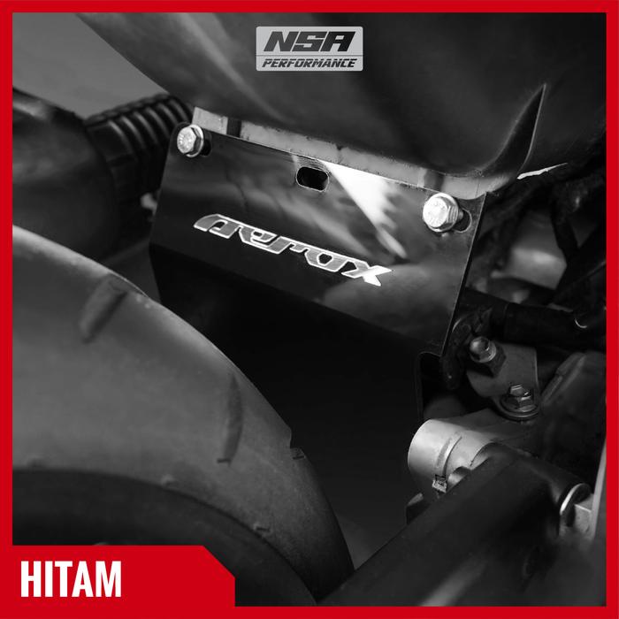 

TERUJI NSA MUDFLAP PENAHAN LUMPUR AKRILIK YAMAHA AEROX NEW AEROX OLD PNP 1 SET DENGAN BAUT