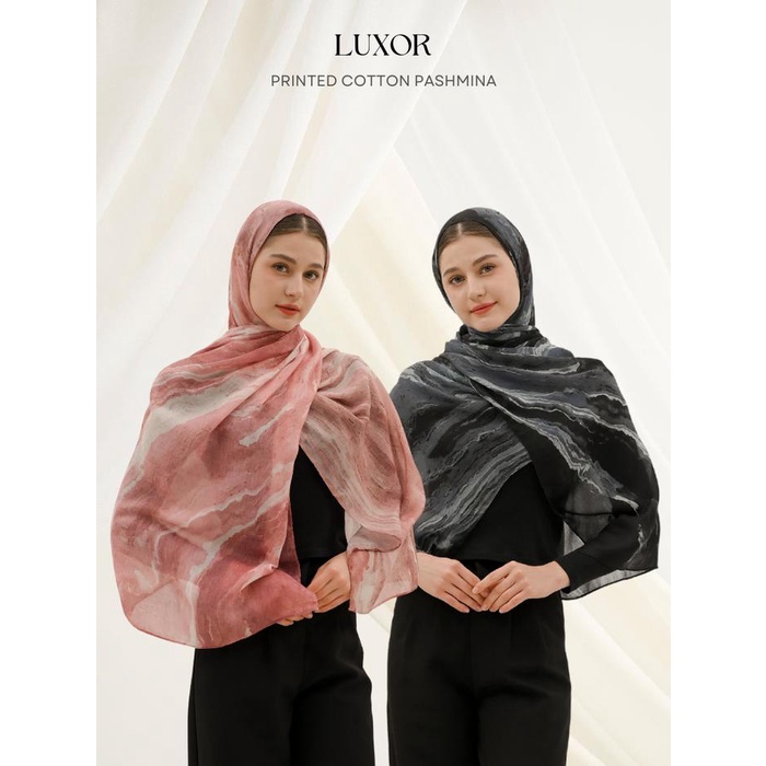 New Luxor Printed Cotton Modal Pashmina Original