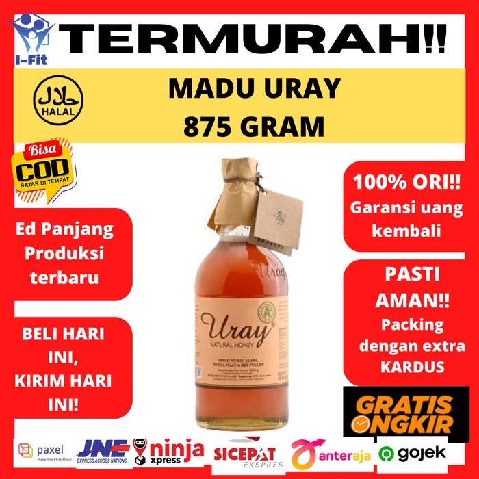 

Sale Terbatas Madu Uray 875 Gram Madu Lebah Hutan 100% Raw Natural Honey 875 Gr Aman