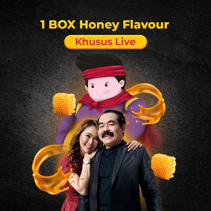 

Sale Terbatas Exclusive - 1 Box Honey Aman