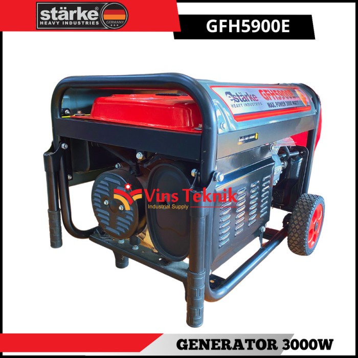 Mesin Genset Listrik Generator Set 3.000 WATT SKE GFH5900E GFH 5900