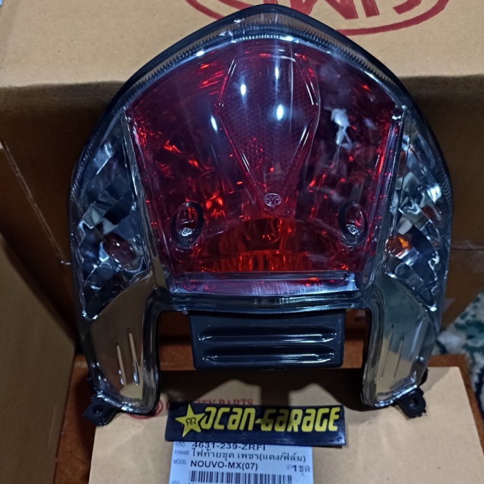 stoplamp belakang smoke lampu belakang smoke nouvo z hma thailand
