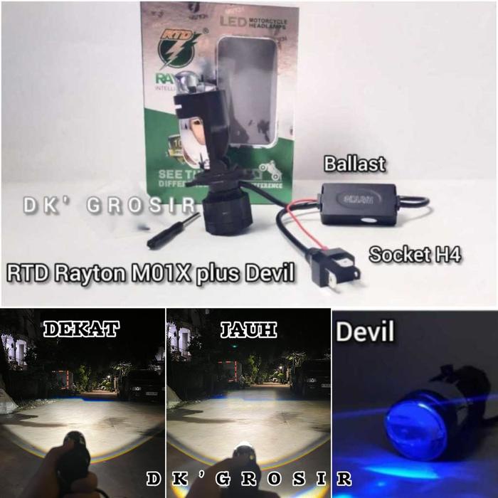 DKgrosir - Lampu Depan RTD M01X