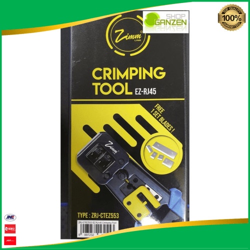 Zimmlink Tang Crimping RJ45 Crimping Tools zimm link Berkualitas