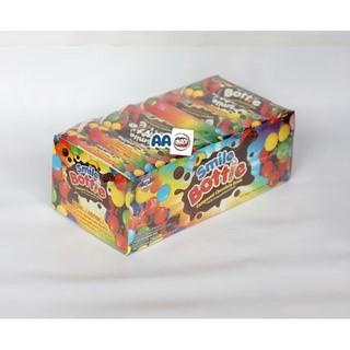 

JTTOP" COKLAT COMPUND BUTIRAN WARNA WARNI SMILE BOTTLE BOX ISI 24PC X10GR