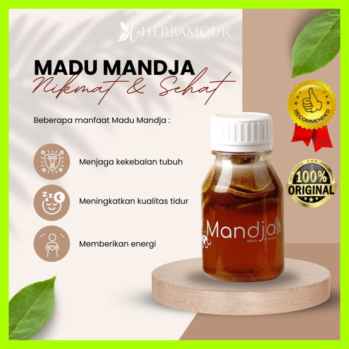 

Promo Terbatas Madu Premium Mandja Herbalov Madu Diet Dbh Madu Lemon 250Ml Aman