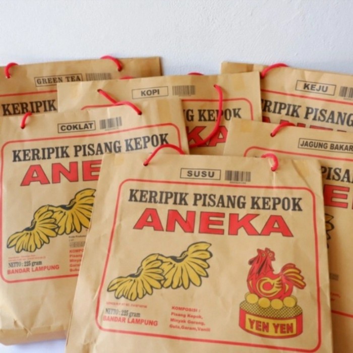 

JTTOP" KRIPIK PISANG KEPOK COKLAT ANEKA YENYEN 225GR