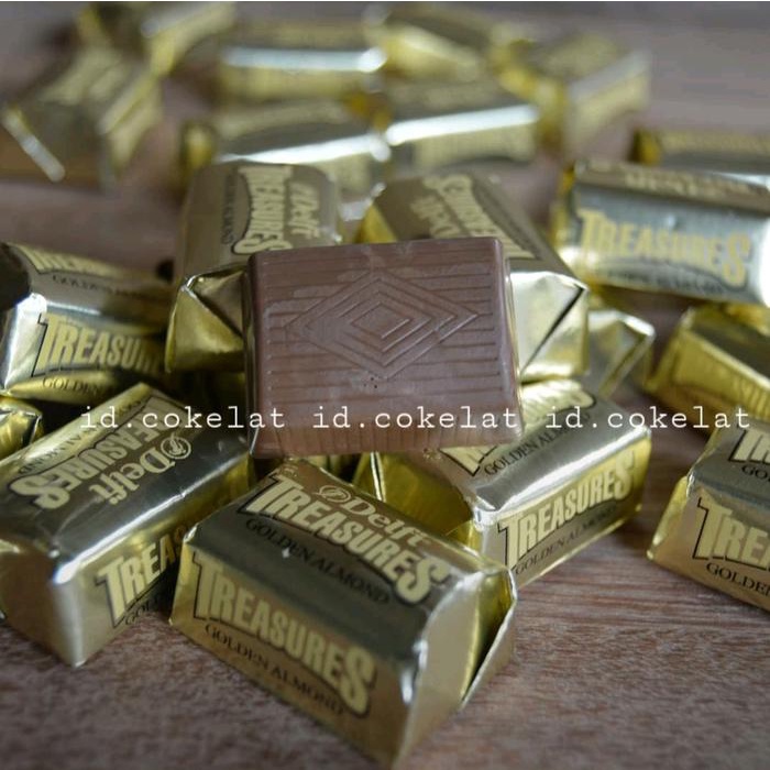 

JTTOP" COKLAT DELFI TREASURES ALMOND COOKIES CHOCOLATE CHOCOLATE