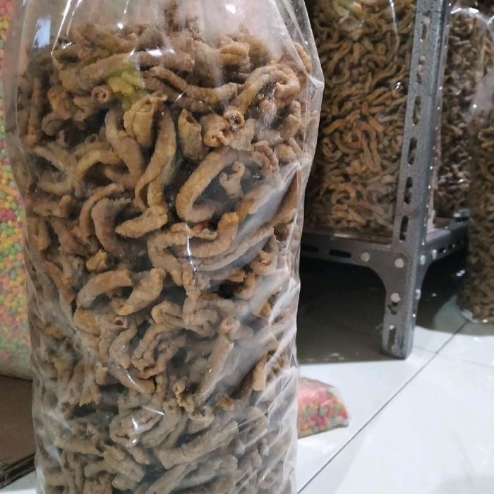 

JTTOP" 1KG KRIPIK USUS KRISPY SNACK PREMIUM KERIPIK ORIGINAL