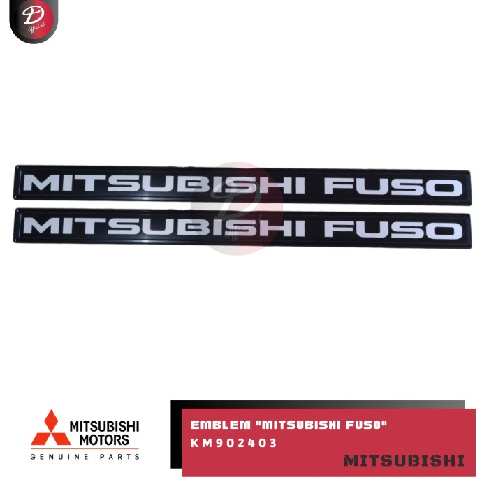Emblem Mitsubishi Fuso PS190 PS220 FM517 KM902403 Original Asli Mitsubishi 100% Genuine Parts