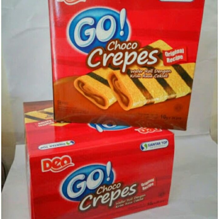 

JTTOP" GO! CHOCO CREPES 24 X 10 GRAM