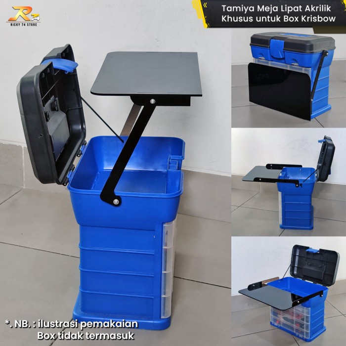 

EKSLUSIF Tamiya Meja Lipat Akrilik Box Krisbow Tamiya Mini 4WD Krisbow Tool Box