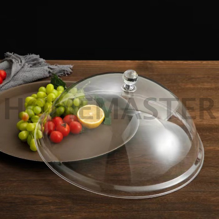 

TERUJI Dish Cover/Tudung Saji Akrilik/Polycarbonate 21/26/31/35 Cm CGACR