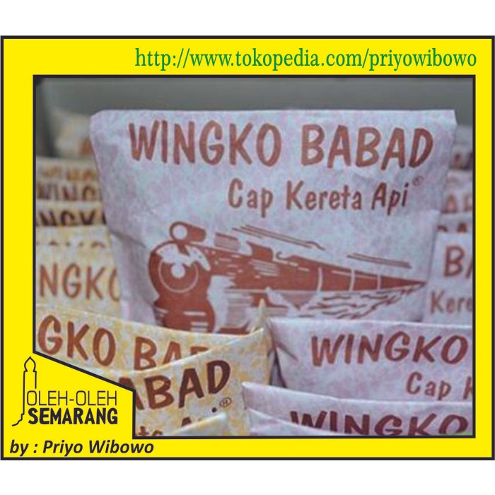 

JTTOP" WINGKO BABAT ASLI CAP KERETA API D MULYONO SEMARANG RASA CAMPUR