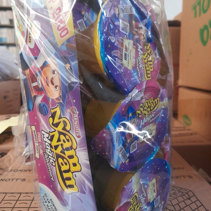 

JTTOP" NYAM NYAM BUBBLE PUFF FUN PLAY ISI 12 PCS