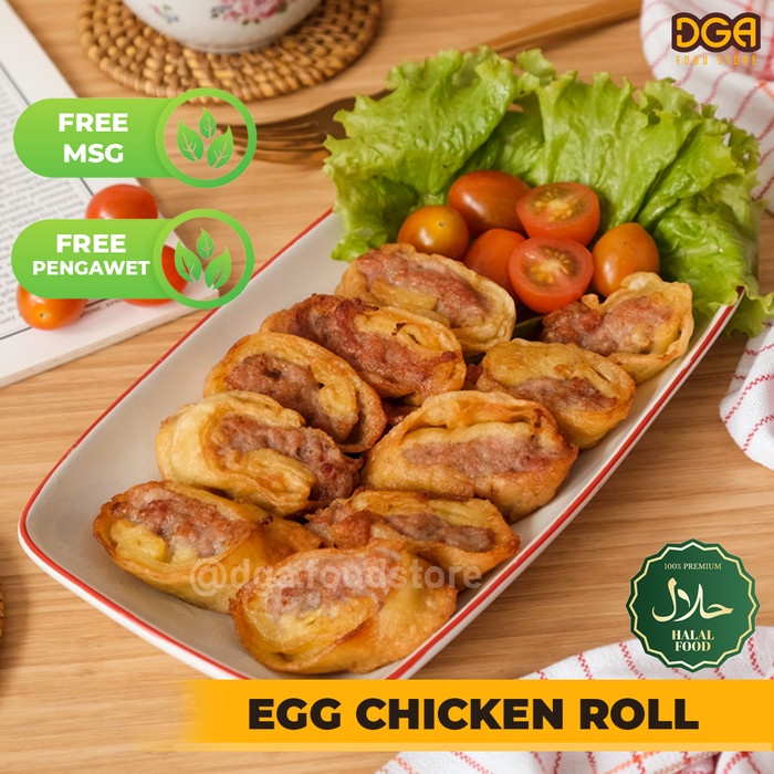 

JTTOP" EGG CHICKEN ROLL HOMEMADE NON MSG NON PENGAWET