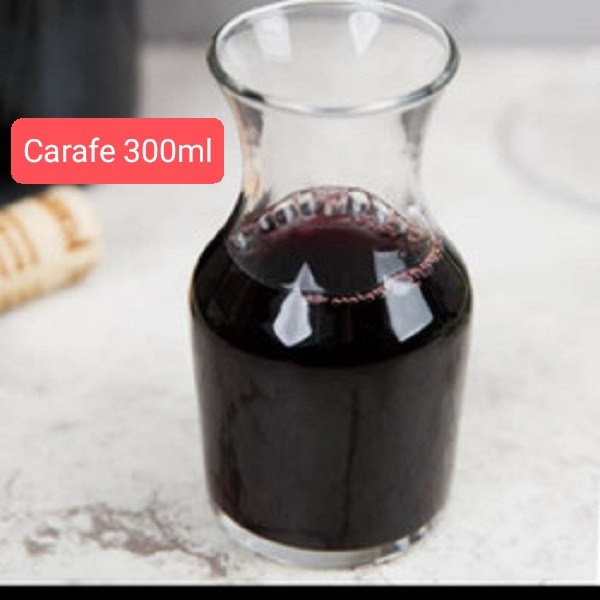Coffee Server 300ml / Decanter Glass / Carafe Glass/ Gelas Kopi