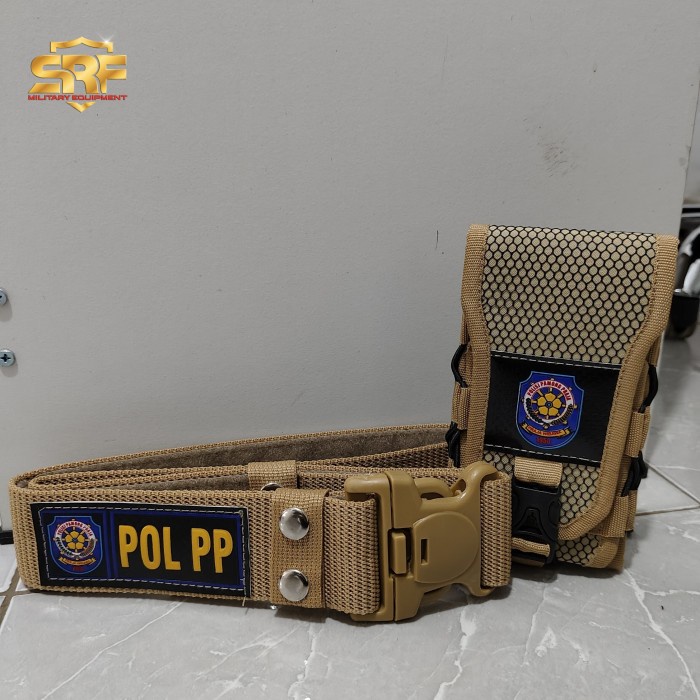 JTTOP" KOPEL SET SARUNG HP SATPOL PP/POL PP